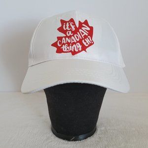 "It's A Canadian Thing, EH?" Print Baseball Cap
